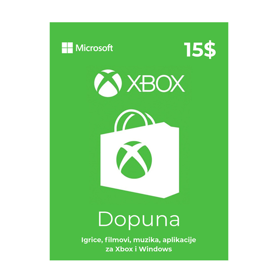 Picture of XBOX gift card 15$ - United States