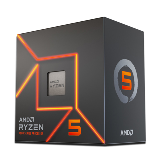 Picture of AMD Ryzen 5 7600 AM5 BOX 6 cores,12 threads, 3.8GHz, 32MB L3, 65W