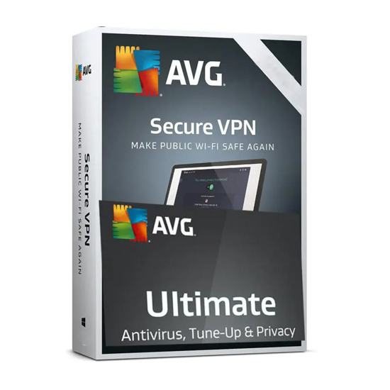 Picture of AVG Ultimate 10-Multi Devices + VPN 1-Year