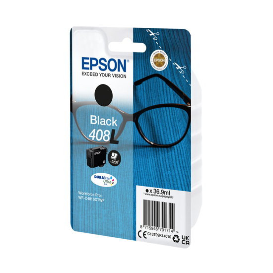 Picture of Tinta Epson DURABrite Ultra Spectacles 408/408L Black ,C13T09J14010