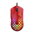 Picture of Miš gaming RAMPAGE SMX-R66 ROCKET Ultra Light Red RGB LED 12000dpi