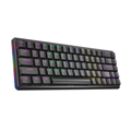 Picture of Tastatura gaming RAMPAGE REBEL black, Mechanical, Low Profile, red switch, US Layout, Rainbow