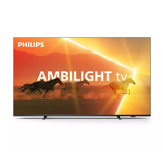 Picture of Philips TV 65" PML9008 Smart 4K Smart 4K Mini led TV; 100HZ panel; HDMI 2.1, HDR 10+, Dolby Vision; 2.0 40 Watt, Dobly Atmos, DTS Play-Fi; Ambiliht 3