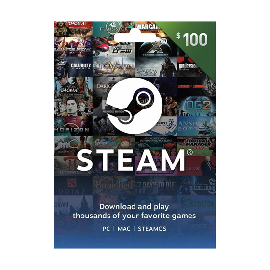 Picture of Steam gift card 100$ - Global