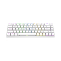 Picture of Tastatura gaming RAMPAGE REBEL white, Mechanical, Low Profile, blue switch, US Layout, Rainbow
