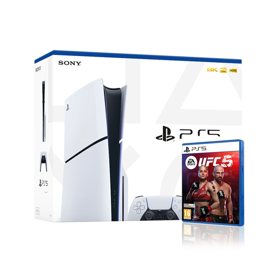 Picture of PlayStation 5 SLIM D chassis + UFC 5 PS5