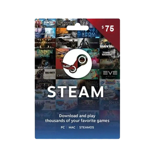 Picture of Steam gift card 75$ - Global