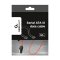 Picture of SATA data cable 50cm, metal clips, bulk, CC-SATAM-DATA, GEMBIRD