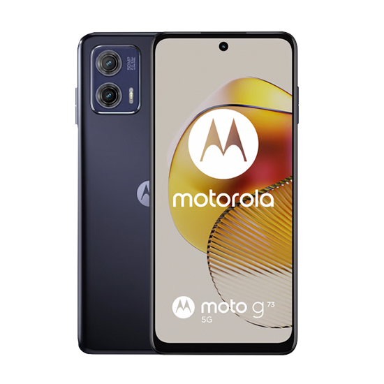 Picture of x( motg735gds256mibeu )Motorola XT2237-2 Moto G73 5G Dual Sim 8GB RAM 256GB - Midnight Blue EU