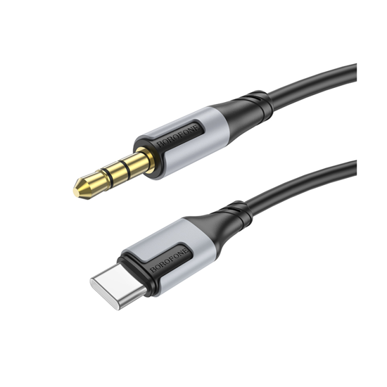 Picture of USB audio konverter BOROFONE BL19 Creator digital audio conversion cable Type-C black