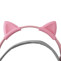 Picture of Slušalice sa mikrofonom gaming RAMPAGE RM-K91 X-CATTY Pink USB 7.1 Version RGB Gaming Headset
