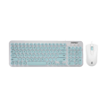 Picture of Tastatura + miš Everest KM-01K Turquoise, USB, BiH layout