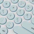 Picture of Tastatura + miš Everest KM-01K Turquoise, USB, BiH layout