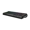 Picture of Tastatura gaming RAMPAGE KB-RX63 B-ATOM Black Bluetooth RGB Backlight RED SWITCH US Layout 63 Mini