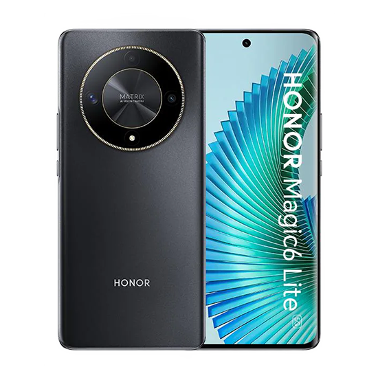 Picture of x( honma6l256bleu )Honor Magic6 Lite 5G Dual Sim 8GB RAM 256GB - Black EU