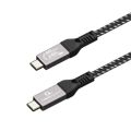 Picture of USB USB4 Gen 3x2 kabl 240W, 40 Gbps Type-C to Type-C  Power Delivery (PD) charging & data cable, 1.5 m GEMBIRD CCBP-USB4-CMCM240-1.5M