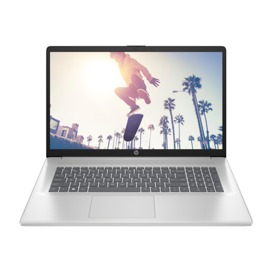 Picture of HP 17-cp0123nm 9Z875EA 17,3" FHD IPS AG AMD Ryzen 7 5700U/8GB/512 GB SSD/backlit kbd./1god/Natural silver