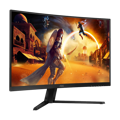 Picture of MONITOR AOC Gaming CQ32G4VE Curved 31.5” FAST VA, 16:9, 2560x1440, 180Hz, 0.5ms, 300 cd/m2, 3500:1, Audio, HDMI, DP, Tilt, Black-Red, VESA 3y