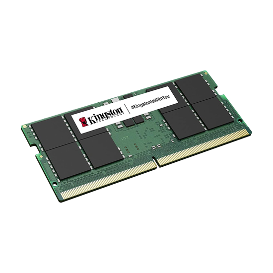 Picture of Kingston SO DIMM 16GB 5600MHz DDR5 SODIMM, CL46, 1RX8, 262-pin, 16Gbit KVR56S46BS8-16