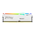 Picture of Kingston 32GB 5200MHz DDR5 W. White RGB, CL40, 288-pin, XMP, EXPO KF552C40BWA-32