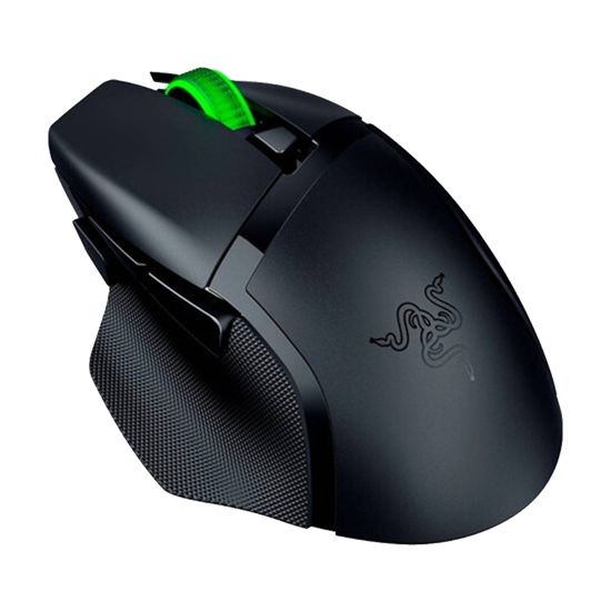 Picture of Miš Razer™ Basilisk V3 X HyperSpeed - Wireless, Ergonomic Gaming Mouse - EU Packaging, RZ01-04870100-R3G1