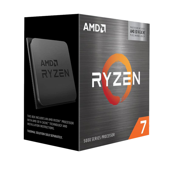 Picture of AMD Ryzen 7 5700X3D AM4 BOX 8 cores 16 threads 3.0GHz 96MB L3 105W bez hladnjaka