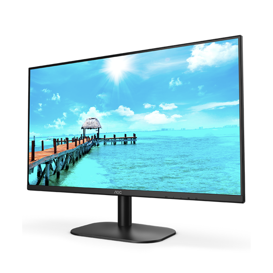 Picture of Monitor AOC LED 27" 27B2DM Black VA, 1920x1080, 75Hz, 4 ms, 250 cd/m, 4000:1, VGA, DVI, HDMI, vesa