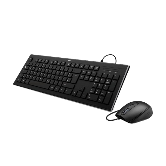 Picture of Tastatura + miš USB HAMA Cortino, BiH layout (B4134958)