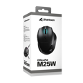 Picture of Miš SHARKOON OfficePal M25W Black, wireless/wire dual mode