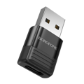 Picture of USB adapter BOROFONE BV18 USB male to Type-C female USB2.0 adapter black