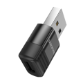 Picture of USB adapter BOROFONE BV18 USB male to Type-C female USB2.0 adapter black