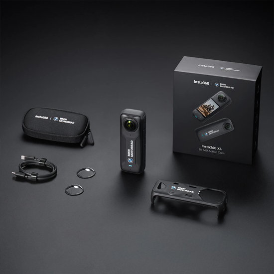 Picture of Insta360 X4 akciona kamera BMW Motorrad Edition (Bundle sa Lens Guards)