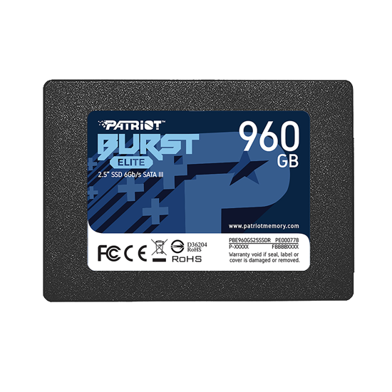 Picture of SSD Patriot 960GB 2.5" PBE960GS25SSDR