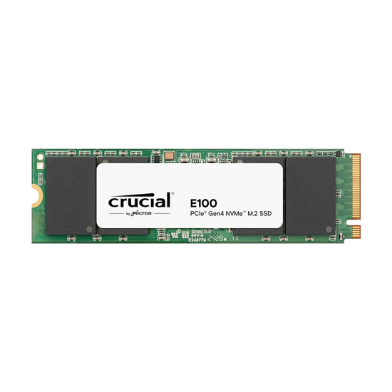 Picture of CRUCIAL SSD M.2 E100 1TB PCIe Gen4 2280 NVMe M.2 SSD CT1000E100SSD8