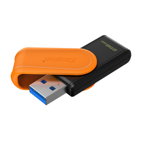 Picture of USB Memory stick Kingston 256GB, USB3.2, DTXS/256GB DataTraveler Exodia S Orange