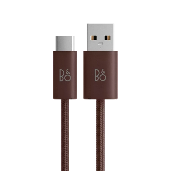 Picture of Fabric charging cable Chestnut