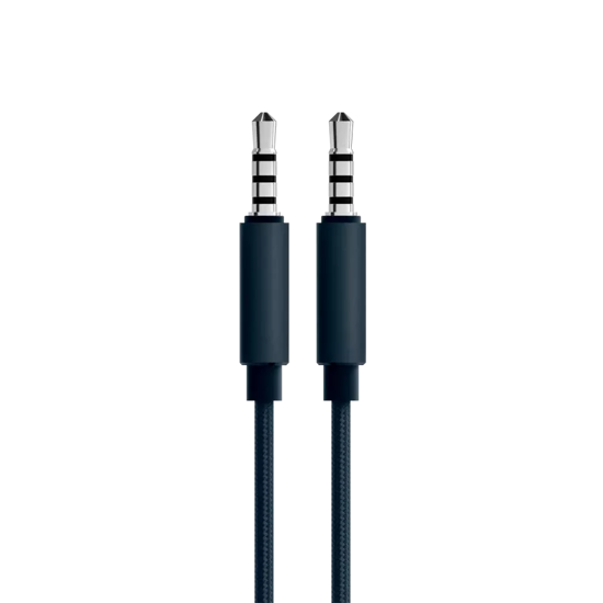 Picture of Fabric audio cable Navy
