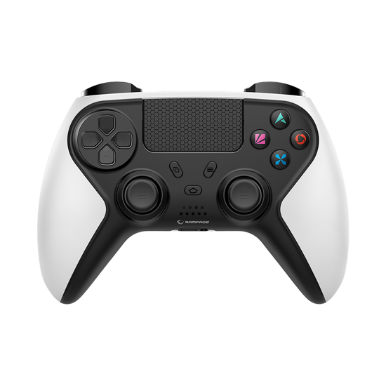 Picture of Game Pad gaming RAMPAGE Snopy Tactic White Bluetooth Dual Vibration PS4 Gamepad Joypad, 40929