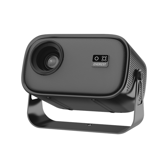 Picture of Projektor EVEREST PJ04 Pandora Black/Gray Portable 1280*720P 7500 Lumen 4K Supported Andriod 13 HD Projector, 39828
