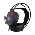 Picture of Slušalice sa mikrofonom gaming RAMPAGE ROGUE BLACK USB RGB Led Gaming Headset with Long flexible Microphone. In Line Control, 36162