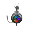 Picture of Slušalice sa mikrofonom gaming  RAMPAGE RM-K44 ZENGIBAR Black 7.1 Surround RGB Light Effect Gaming Headset with Flexivle long Microphone, 35129