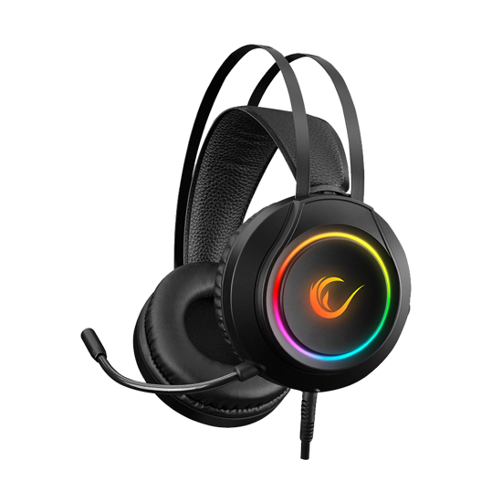 Picture of Slušalice sa mikrofonom gaming  RAMPAGE RM-K45 ORBIT-S Black RGB Led 7.1 Gaming Headset with Microphone, 35150