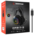 Picture of Slušalice sa mikrofonom gaming  RAMPAGE RM-K45 ORBIT-S Black RGB Led 7.1 Gaming Headset with Microphone, 35150