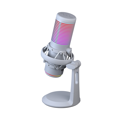 Picture of Mikrofon gaming RAMPAGE BEMOL RGB White Microphone with Shock Mount and Pop Filter for Gaming, Streaming, Podcasts, 41148