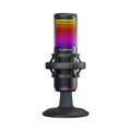 Picture of Mikrofon gaming RAMPAGE Bemol RGB Black Microphone with Shock Mount and Pop Filter for Gaming, Streaming, Podcasts, 41147