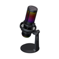 Picture of Mikrofon gaming RAMPAGE Bemol RGB Black Microphone with Shock Mount and Pop Filter for Gaming, Streaming, Podcasts, 41147
