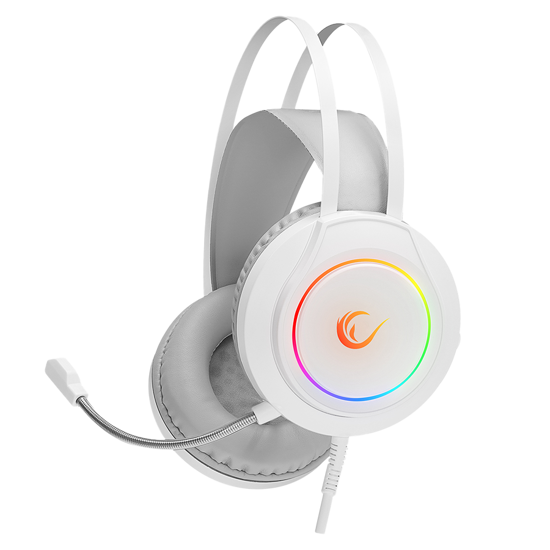 Picture of Slušalice sa mikrofonom gaming  RAMPAGE RM-K45 ORBIT-S White RGB Led 7.1 Gaming Headset with Microphone, 40794
