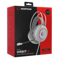 Picture of Slušalice sa mikrofonom gaming  RAMPAGE RM-K45 ORBIT-S White RGB Led 7.1 Gaming Headset with Microphone, 40794