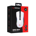 Picture of Miš gaming RAMPAGE RAMPAGE SMX-R44 V2 Macrol White 12800 DPI RGB LED 80 Million Huano Switch Gaming Player Mouse, 41492