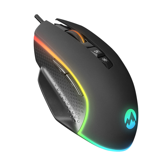 Picture of Miš gaming Everest Everest RAGE-X2 Usb Black 800/1600/3200/4800/6400 DPI,, 7D, Sunplus 199  Gaming Mouse, 35122